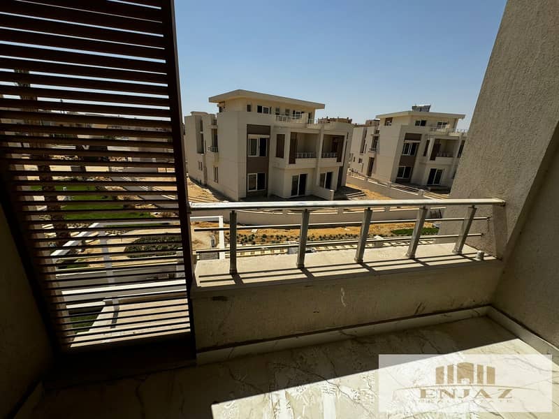 villa for sale in compound vivens in El Shorouk city, twin house, privet pool, immediate handover, payment facilities, Area( 390 sq ) 18