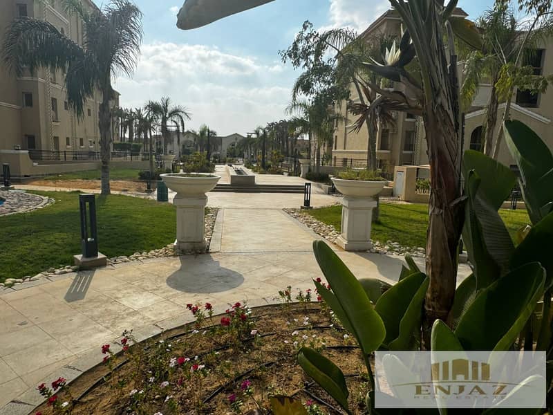 villa for sale in Maadi View, Shorouk City, town house, immediate handover, central park view, AREA ( 222 sq ) 20