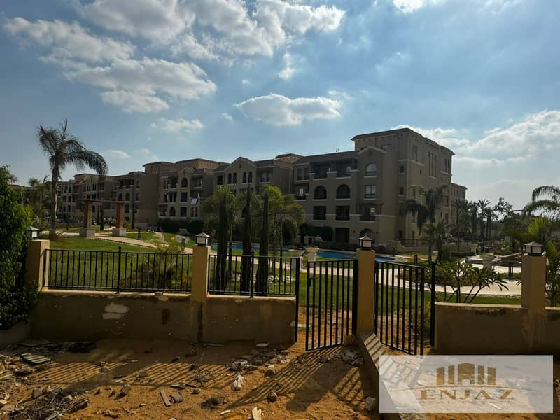 villa for sale in Maadi View, Shorouk City, town house, immediate handover, central park view, AREA ( 222 sq ) 21