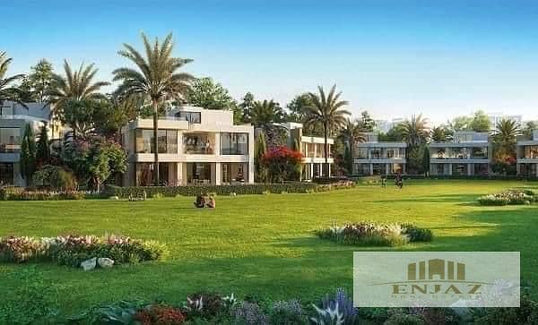 villa for sale in Noor city, twin house, special location, payment facilities, area ( 327 sq ) 6