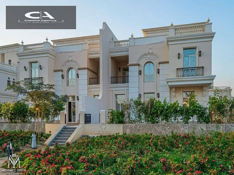 Apartment for sale, 135 meters in Garden City, fully finished, Ultra Super Lux Built in French style Only 5% down payment 21