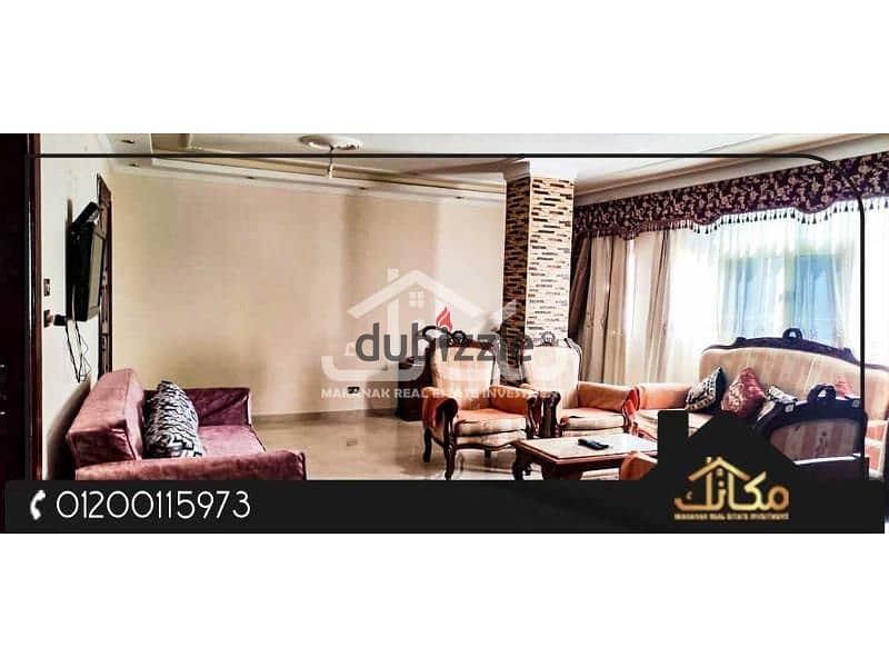 Furnished Residential Unit for Rent - 135 sqm in Ibrahimeya, Second Row from Abu Qir Street 1