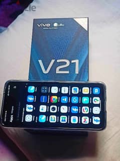 vivo v21 بيع او بدل باعلي