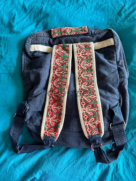 backpack with embroidery work 3