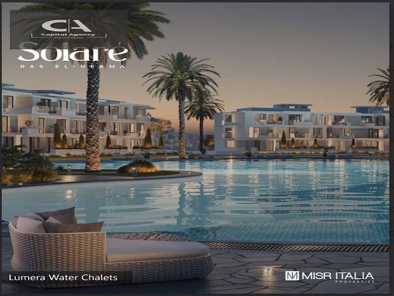 Book a fully finished chalet in Over Cityscape in Solare Ras Al Hekma Only 5% down payment View directly on the lagoon 2