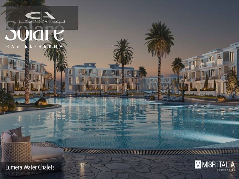 Book a fully finished chalet in Over Cityscape in Solare Ras Al Hekma Only 5% down payment View directly on the lagoon 15