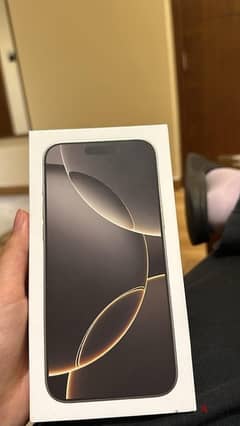 Iphone 16 pro max 256GB natural titanium