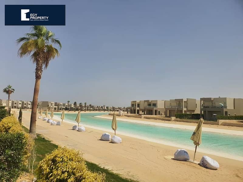 Buy Now Town House Under The Market Price Direct To The Lagoon For Sale Fully Furnished In Azha Sokhna 1