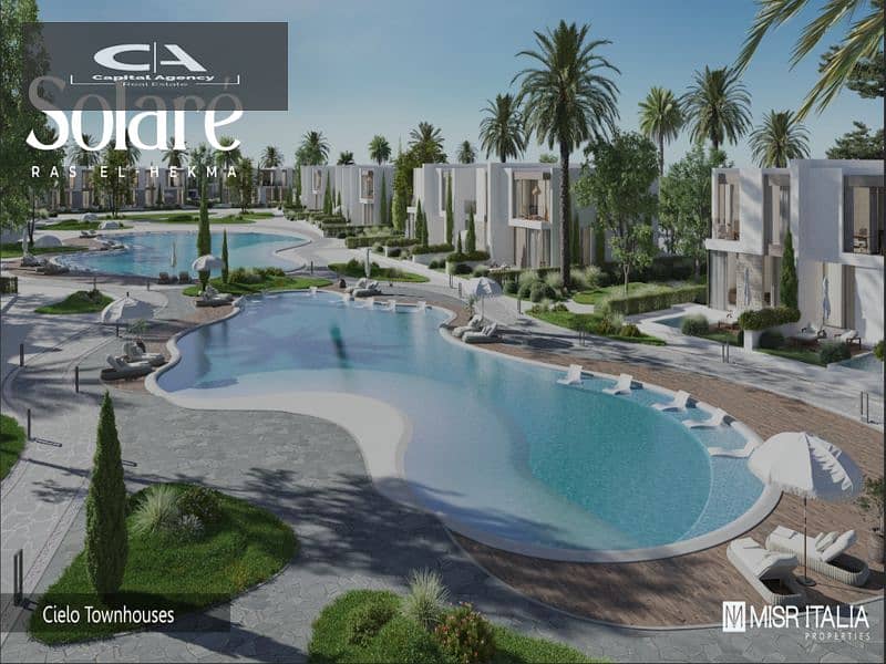 offer Cityscape | Chalet for sale in Solare Ras El Hekma, fully finished 10% down payment only 23