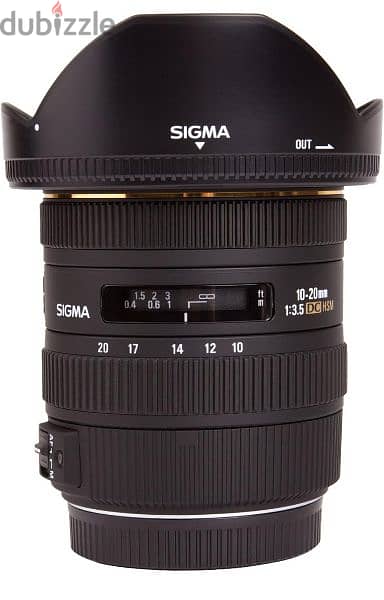 Sigma 10-20 mm 1:4 - 5.6 DC HSM 13