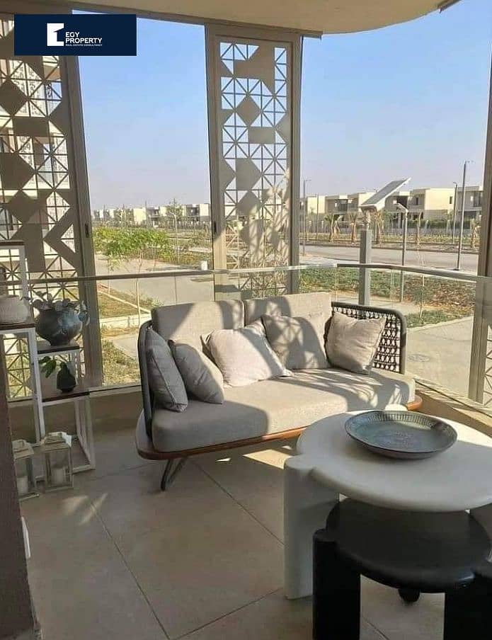 Own your apartment Fully Finished and pay over 10 years installments in Palm Hills Badya and enjoy the luxury community 10