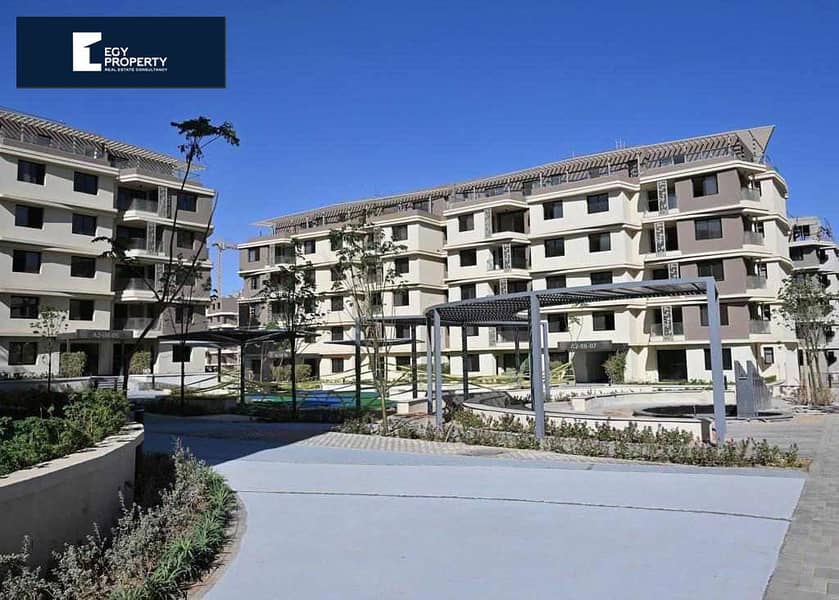 Own your apartment Fully Finished with garden Ready to move and pay over 8 years installments in Palm Hills Badya 4