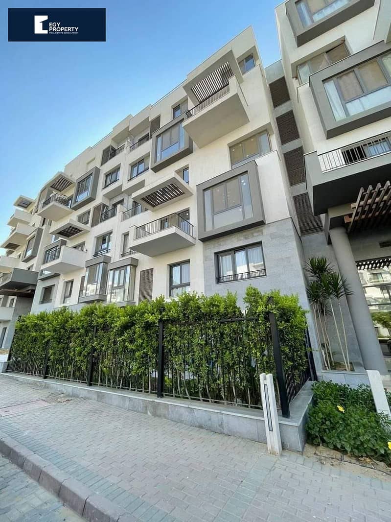 Your New apartment Now with garden Fully Finished and payment over 10 years Luxury compound in Sodic East New Heliopolis 3