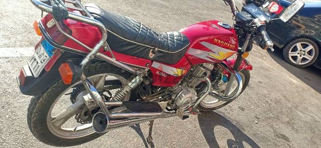 موتسيكل هوجان چامبو 200cc بحالة الزيرو