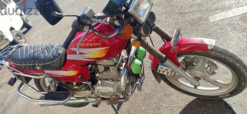 موتسيكل هوجان چامبو 200cc بحالة الزيرو 1