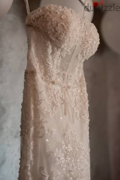 wedding dress - فستان فرح     brand : the wedding shop