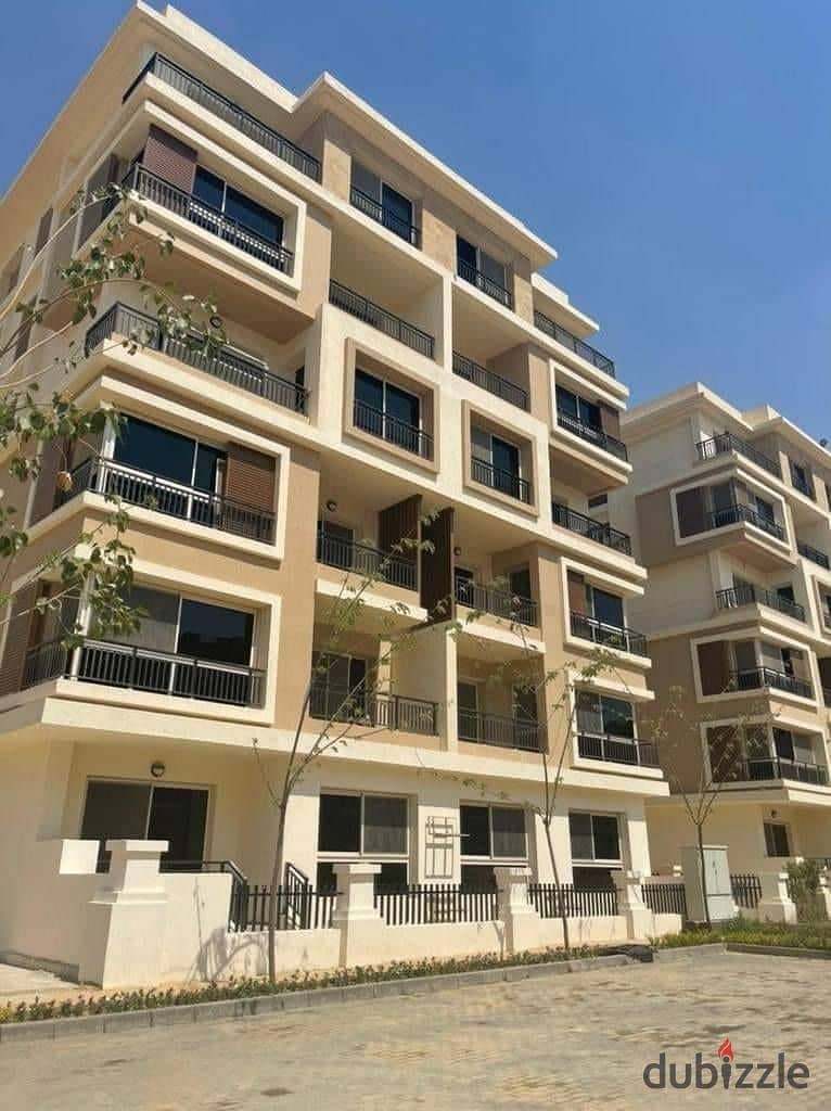 Apartment for sale, close receipt, super luxurious finishing, in Taj City, New Cairo, very special location in front of Cairo International Airport 1