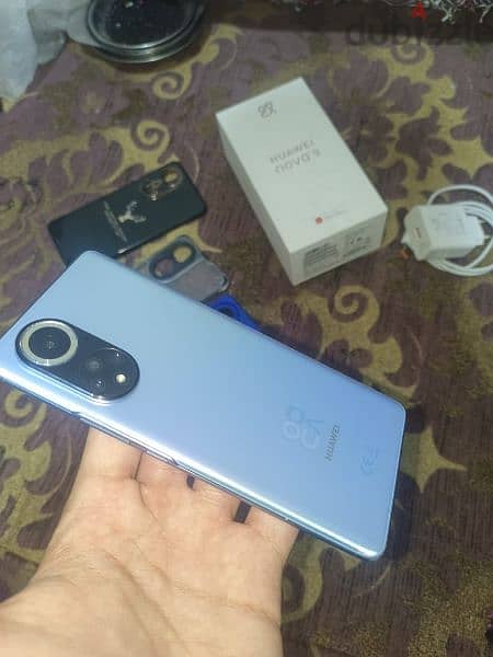 موبايل Huawei Nova 9 سناب دراغون 778G 128/8 كسر كسر الزيرو بمشتلاته 4