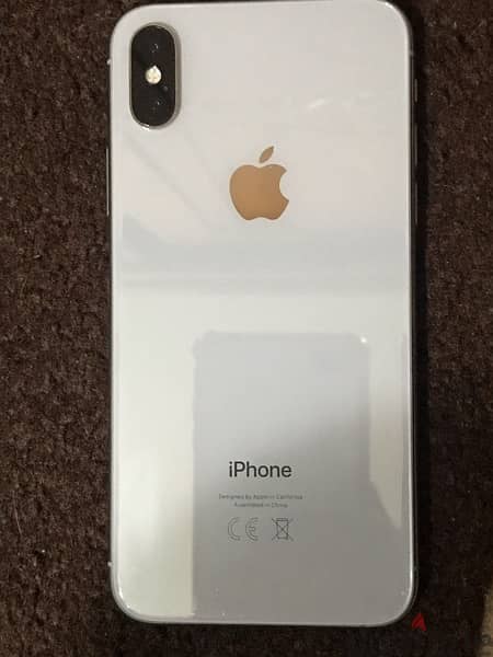 iphone X 64 GB  replaced with original battery battery warranty 1