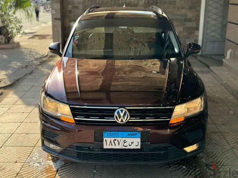 VOLKSWAGEN  TIGUAN A/T BASIC  2018  lMPORT EMIRATES فابريكه صيانات 1