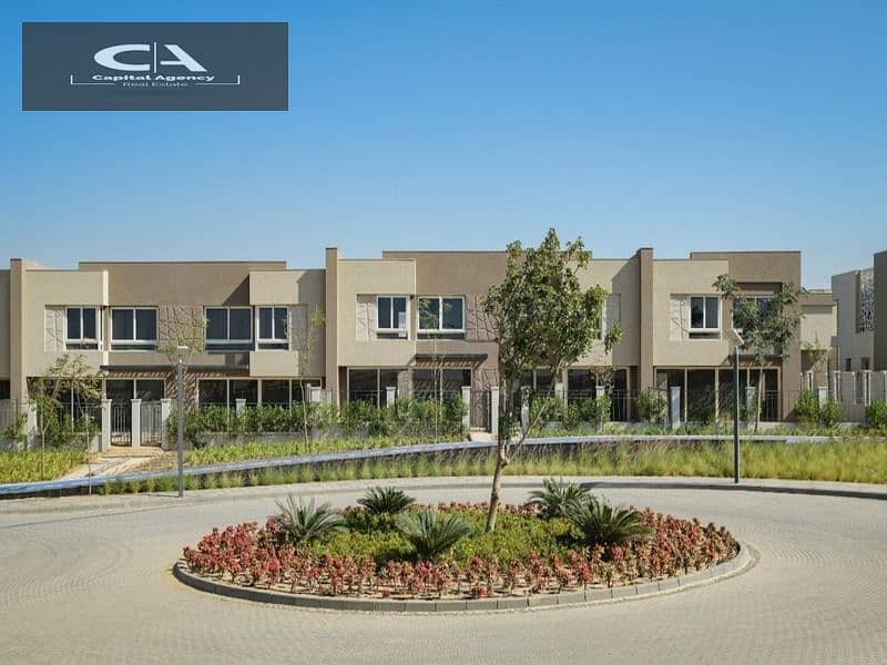 With only 5% down payment, an apartment in the heart of October in Badya Palm Hills Compound View on the landscape | Installments over 10 years 0