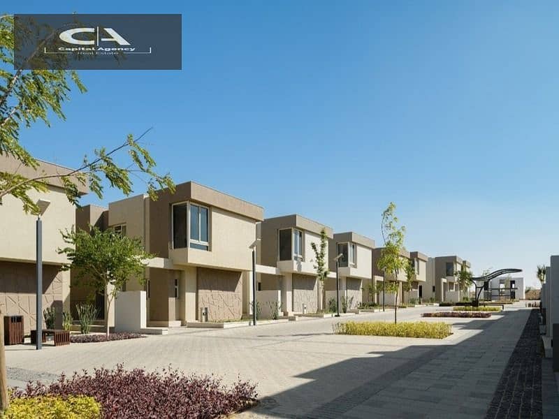 With only 5% down payment, an apartment in the heart of October in Badya Palm Hills Compound View on the landscape | Installments over 10 years 7