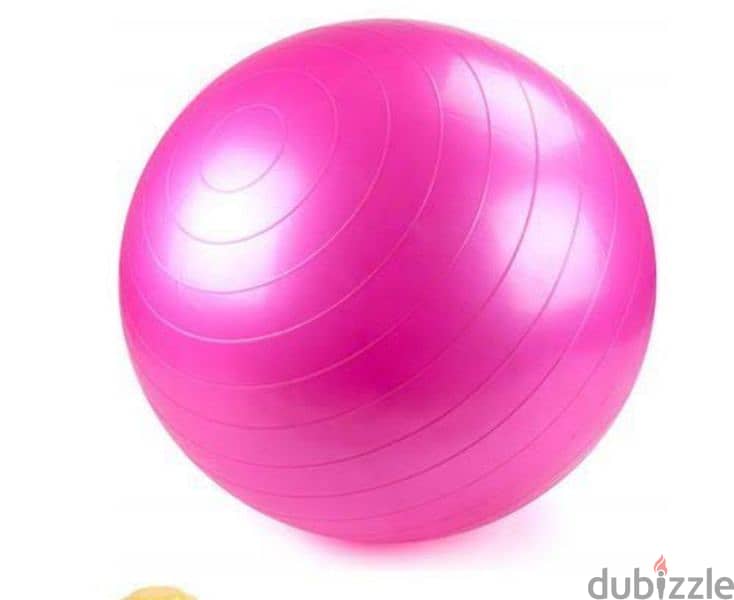 gym ball pink كورة جيم و توازن 0