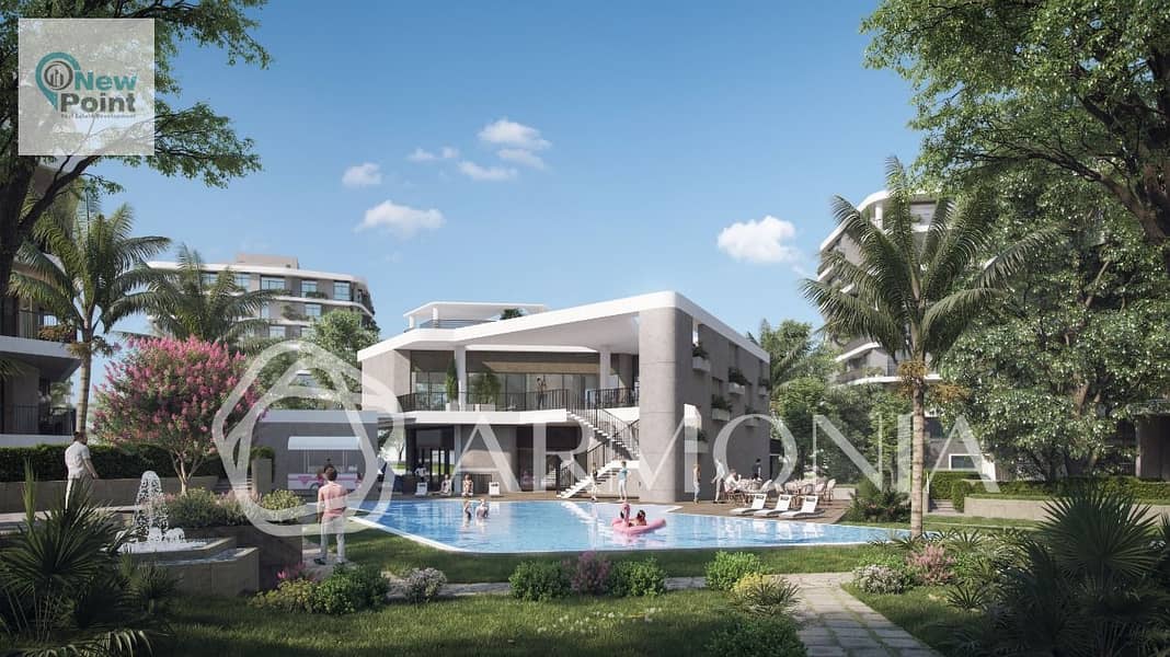 With a 10% down payment, receive your apartment in R7 in the heart of the capital, with a view of swimming pools and artificial lakes, and in installm 4