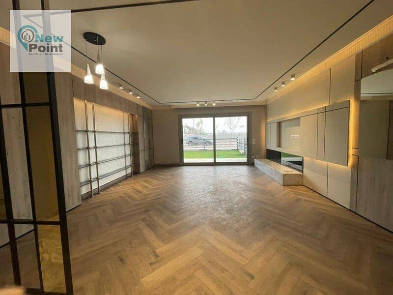 On the Middle Ring Road, own a 140-square-meter fully finished apartment with Palm Hills in the Fifth Settlement 2