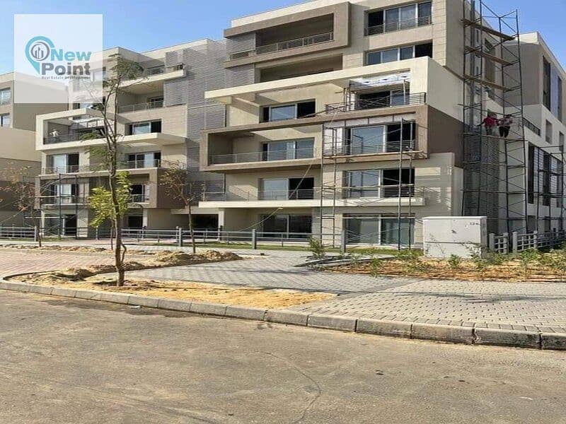 On the Middle Ring Road, own a 140-square-meter fully finished apartment with Palm Hills in the Fifth Settlement 7