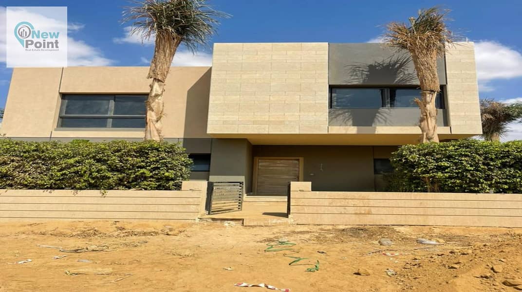 Invest and live with Hassan Allam and own a 223 m twin house villa in the heart of Mostakbal City 9