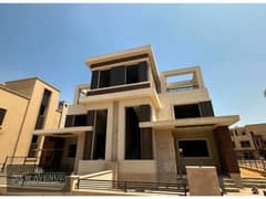 Twin villa with down payment - in New Giza