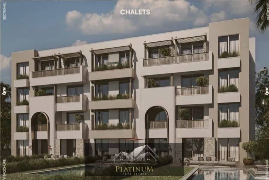 Chalet Super luxury finished  In Lyv Ras El Hekma /North Coast 3