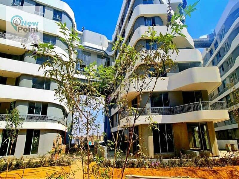 Apartment with garden for sale in installments up to 10 years and the best payment system in Bloomfields, Mostakbal City 7