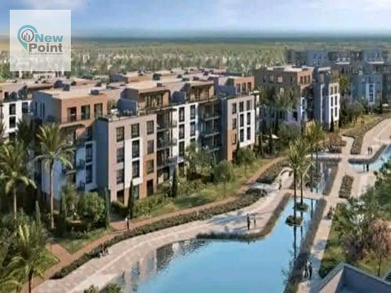 With Hassan Allam,  own an apartment in a garden for sale, immediate receipt, at a very special price, and in comfortable installments, in HAP Town, 2