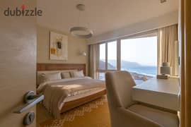 Studio Fully Furnished + Room Service In IL Monte Galala Sea View