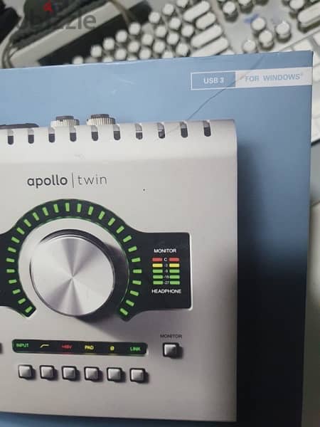 للبيع كارت صوت Apollo twin usb3 for windows uad 2 DUO CORE 12