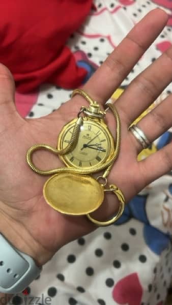 delma swiss made pocket watch gold 0