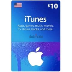 10 USD ITUNES VOUCHER