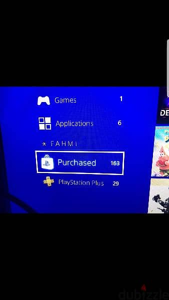 PS4 FAT 500GB عليه 193+ لعبه ومع دراع 1