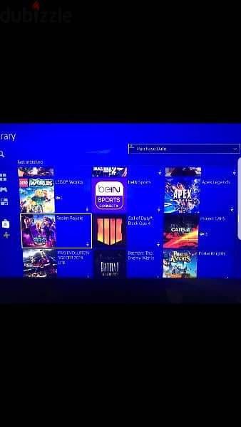 PS4 FAT 500GB عليه 193+ لعبه ومع دراع 2