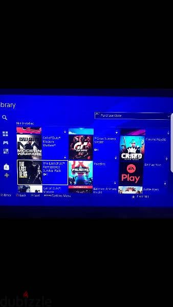 PS4 FAT 500GB عليه 193+ لعبه ومع دراع 3