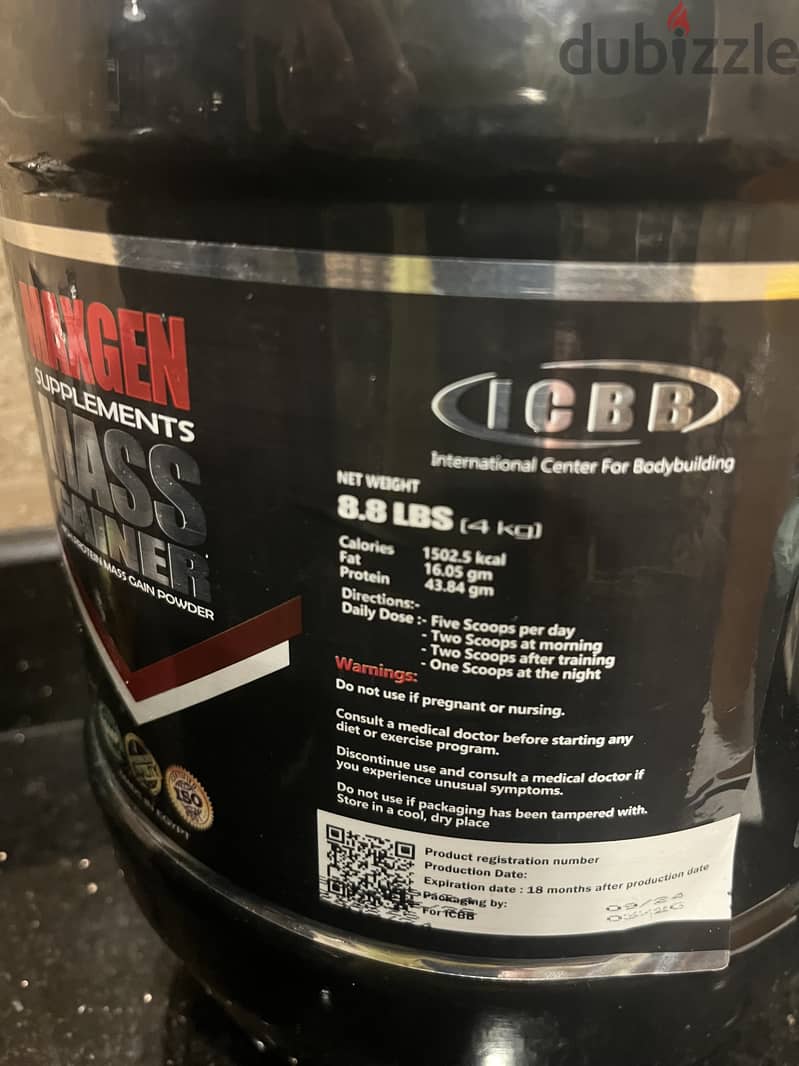 Mass gainer 4Kg 1