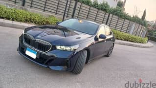 BMW 520 2024 Dark Blue rare color From Global Auto not imported