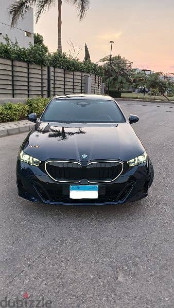 BMW 520 2024 Dark Blue rare color From Global Auto not imported 1