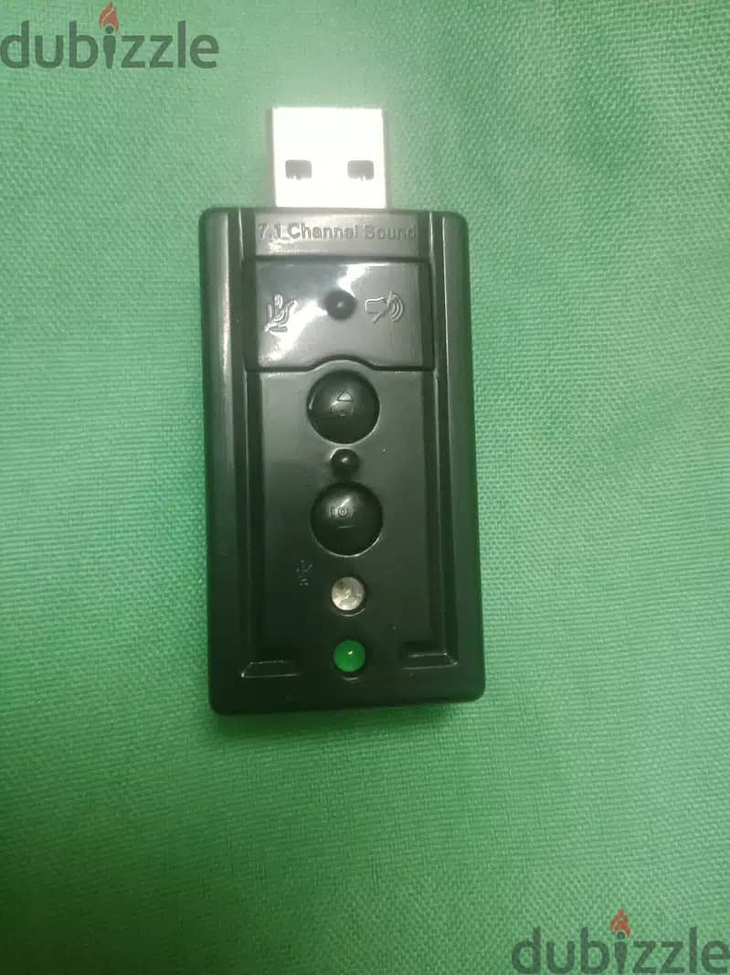 كارت صوت خارجي USB ، محول صوت ستيريو افتراضي 3