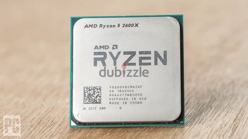 Ryzen 5 2600x بالكولر وعلبته 1