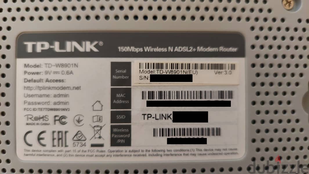 مودم راوتر TP-Link TD-W8901N 4