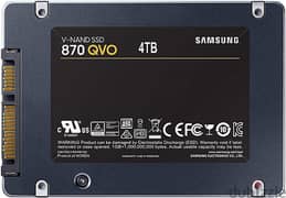 Samsung SSD 4 TB - New