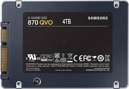 Samsung SSD 4 TB - New 0